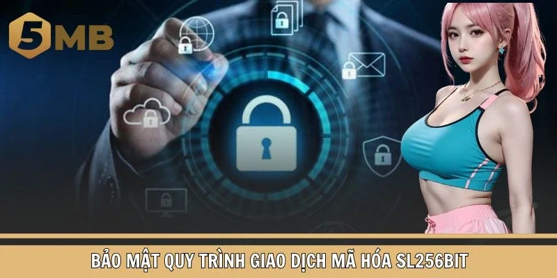 Bảo mật quy trình giao dịch mã hóa SL256bit