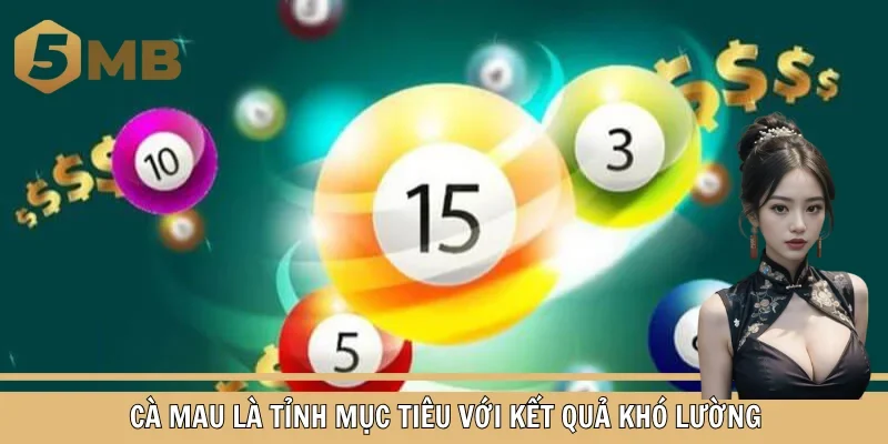 Cà Mau là tỉnh mục tiêu với kết quả khó lường