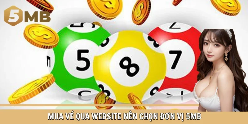 Mua vé qua Website nên chọn đơn vị 5MB